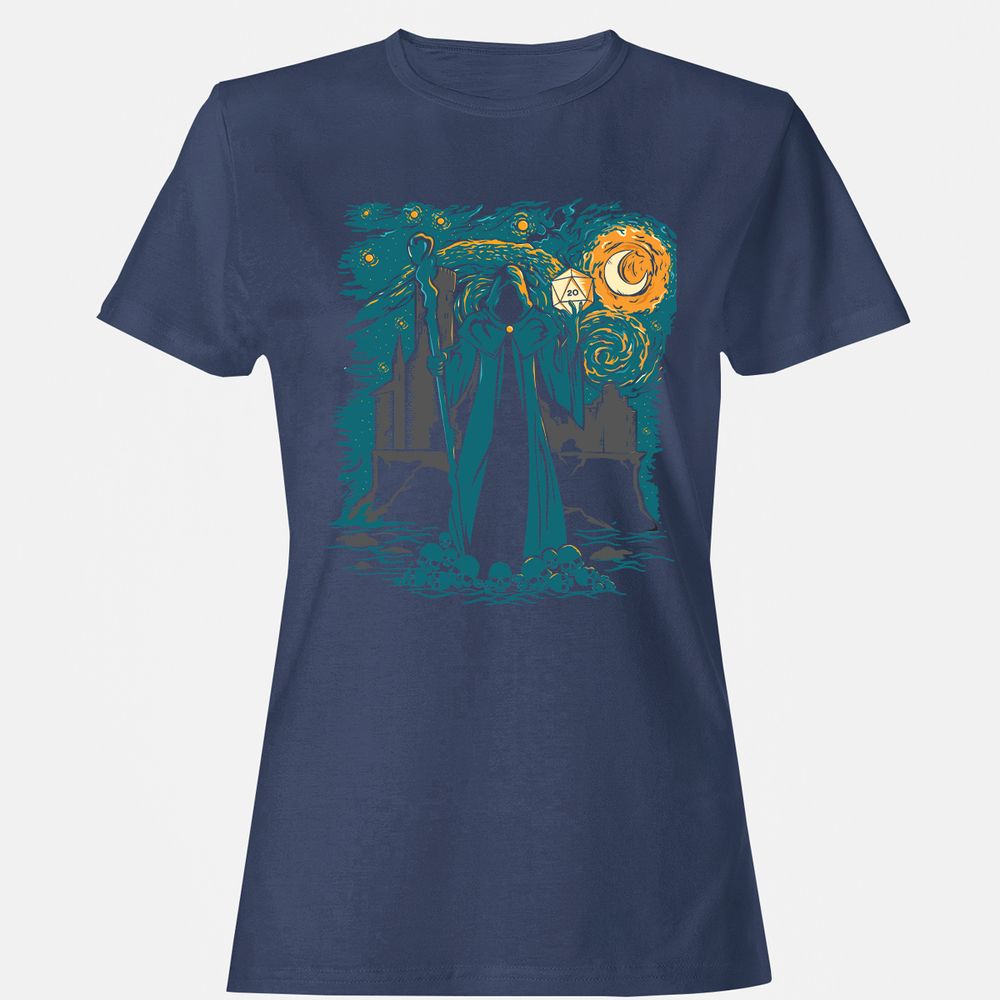 Women's T-Shirt - Y5TYD6QM - Navy - 10