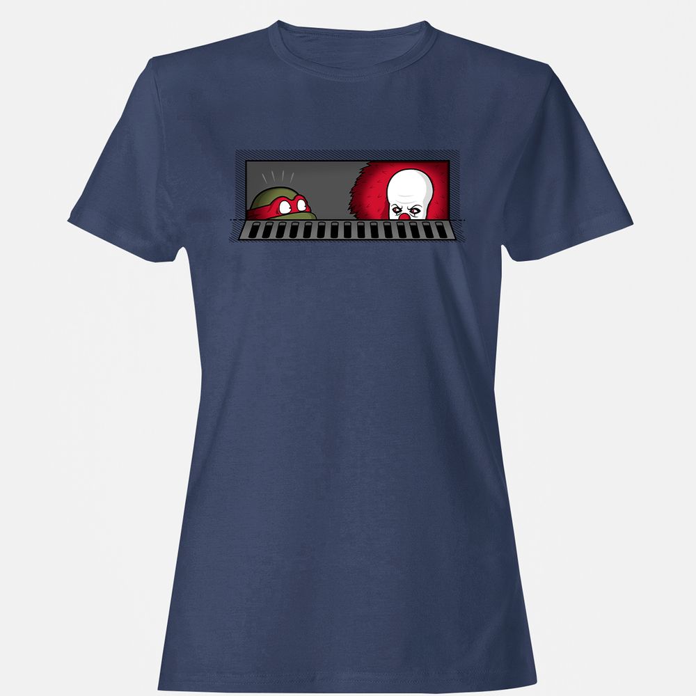 Women's T-Shirt - S5CXTER2 - Navy - 10