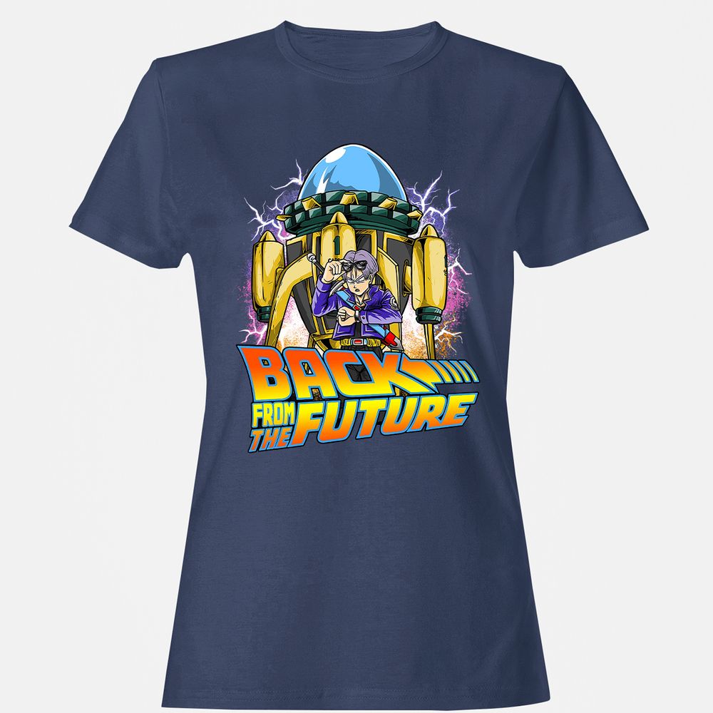 Women's T-Shirt - 8QT3Y5VJ - Navy - 10