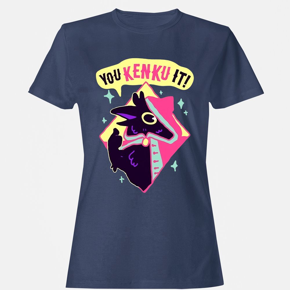 Women's T-Shirt - 9Q5ZTBGV - Navy - 10