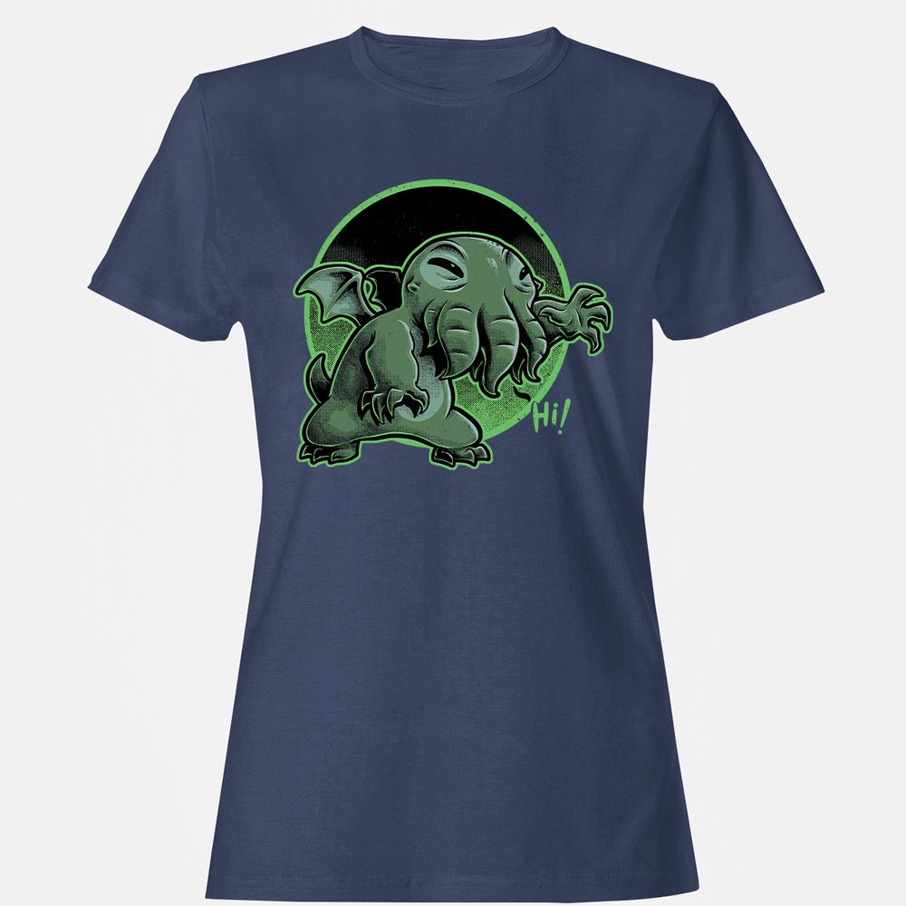 Women's T-Shirt - P49V2U9M - Navy - 10