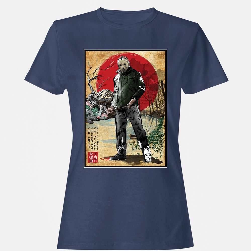 Women's T-Shirt - K7CSHEKP - Navy - 10