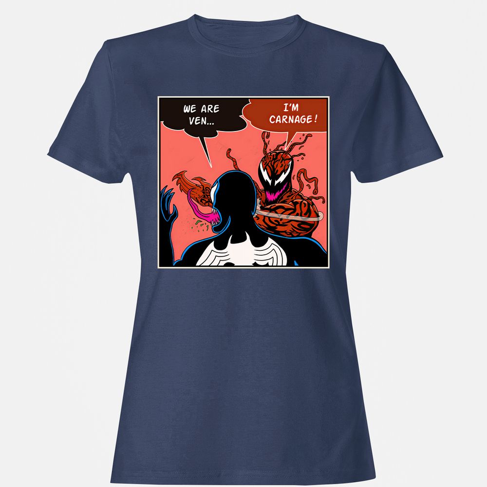 Women's T-Shirt - UFB3ZM28 - Navy - 10