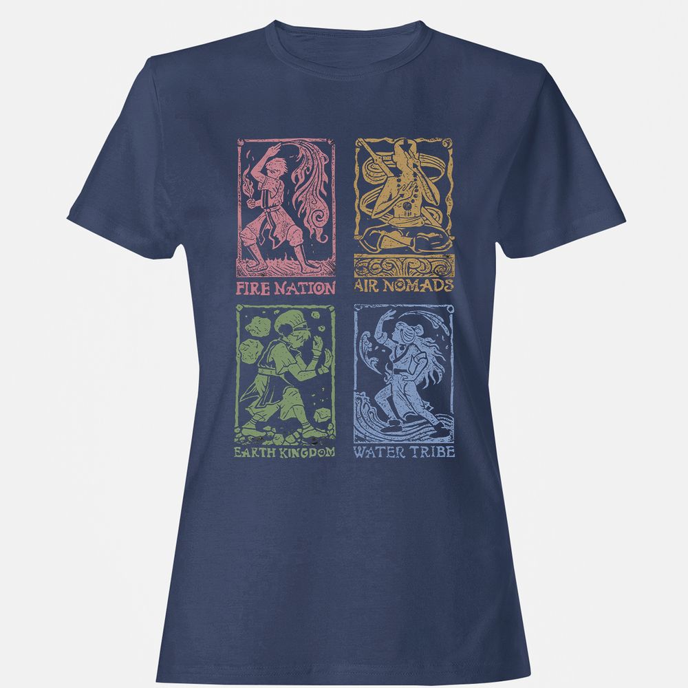 Women's T-Shirt - VX4H667H - Navy - 10