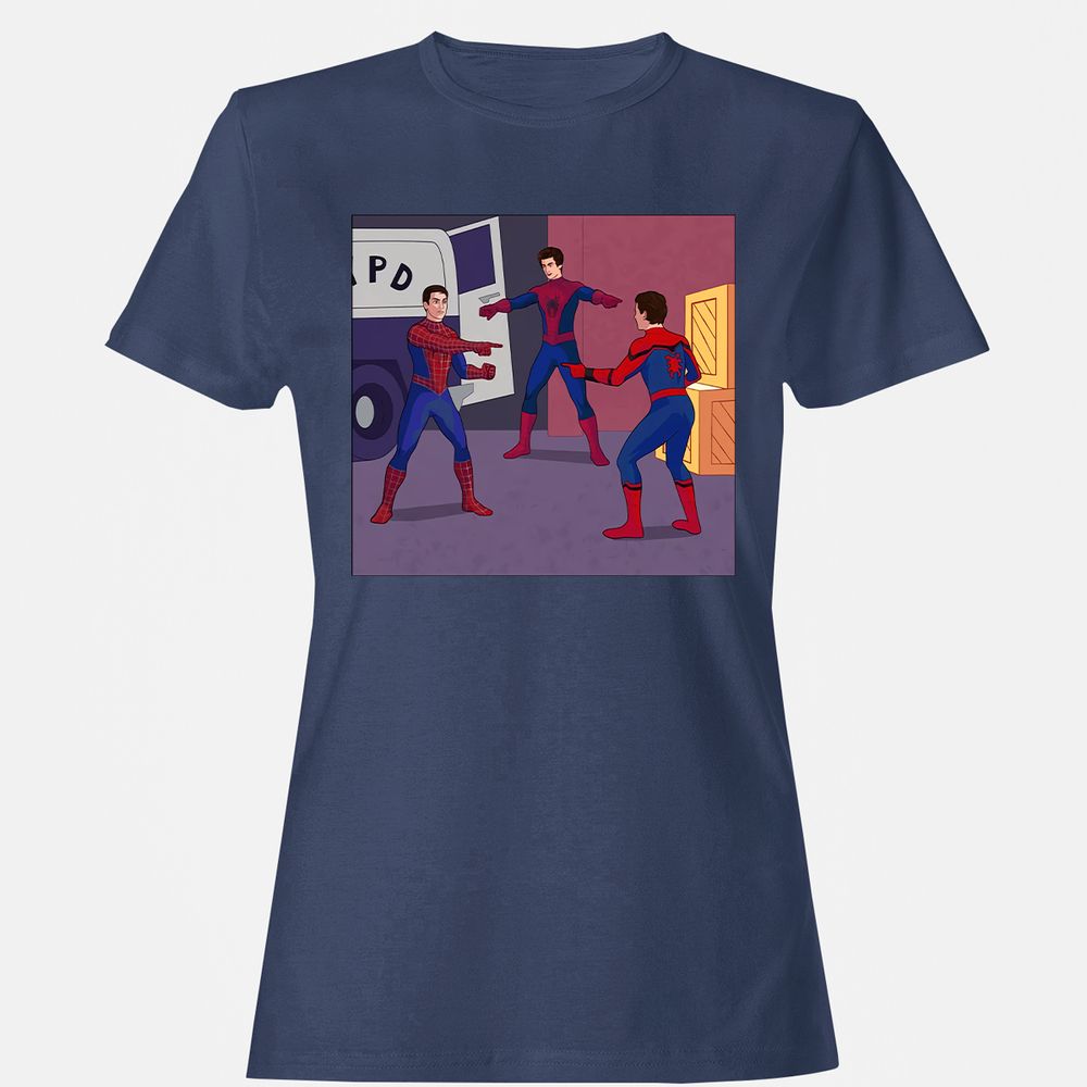 Women's T-Shirt - LZA6NVQV - Navy - 10