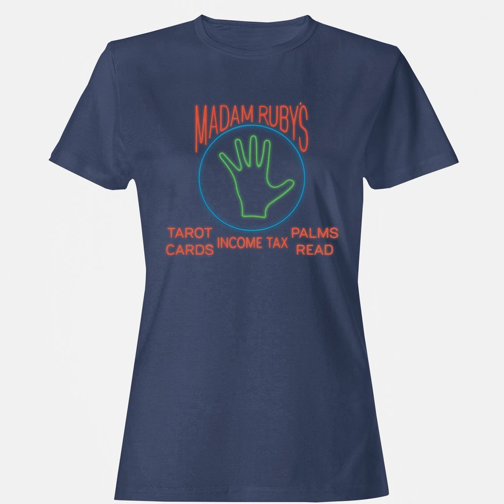Women's T-Shirt - VD665CTP - Navy - 10