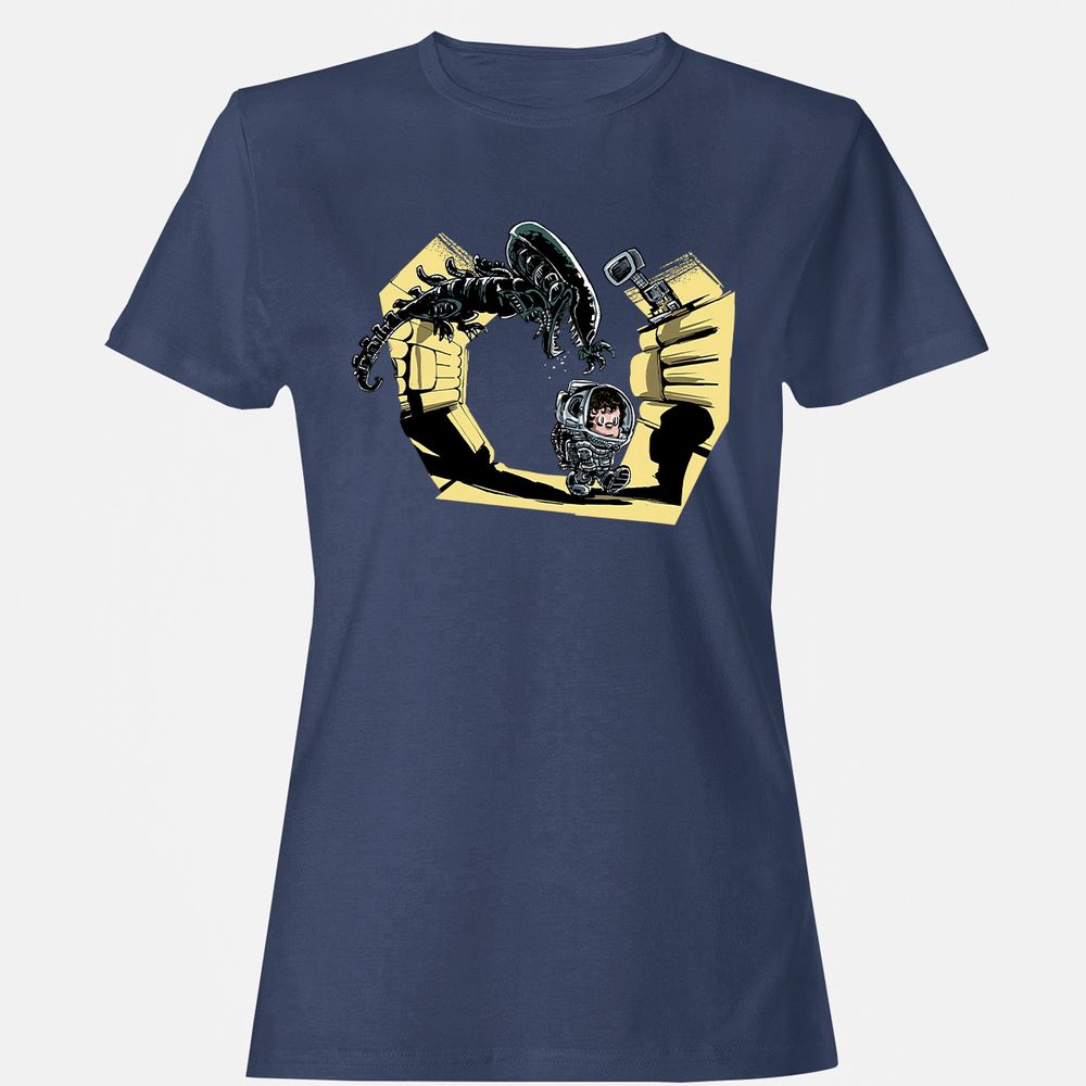 Women's T-Shirt - WZ4V24ZR - Navy - 10