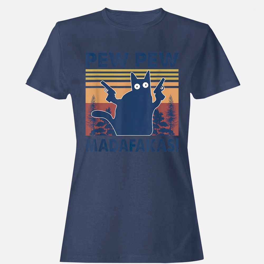 Women's T-Shirt - MXZ8CFT2 - Navy - 10