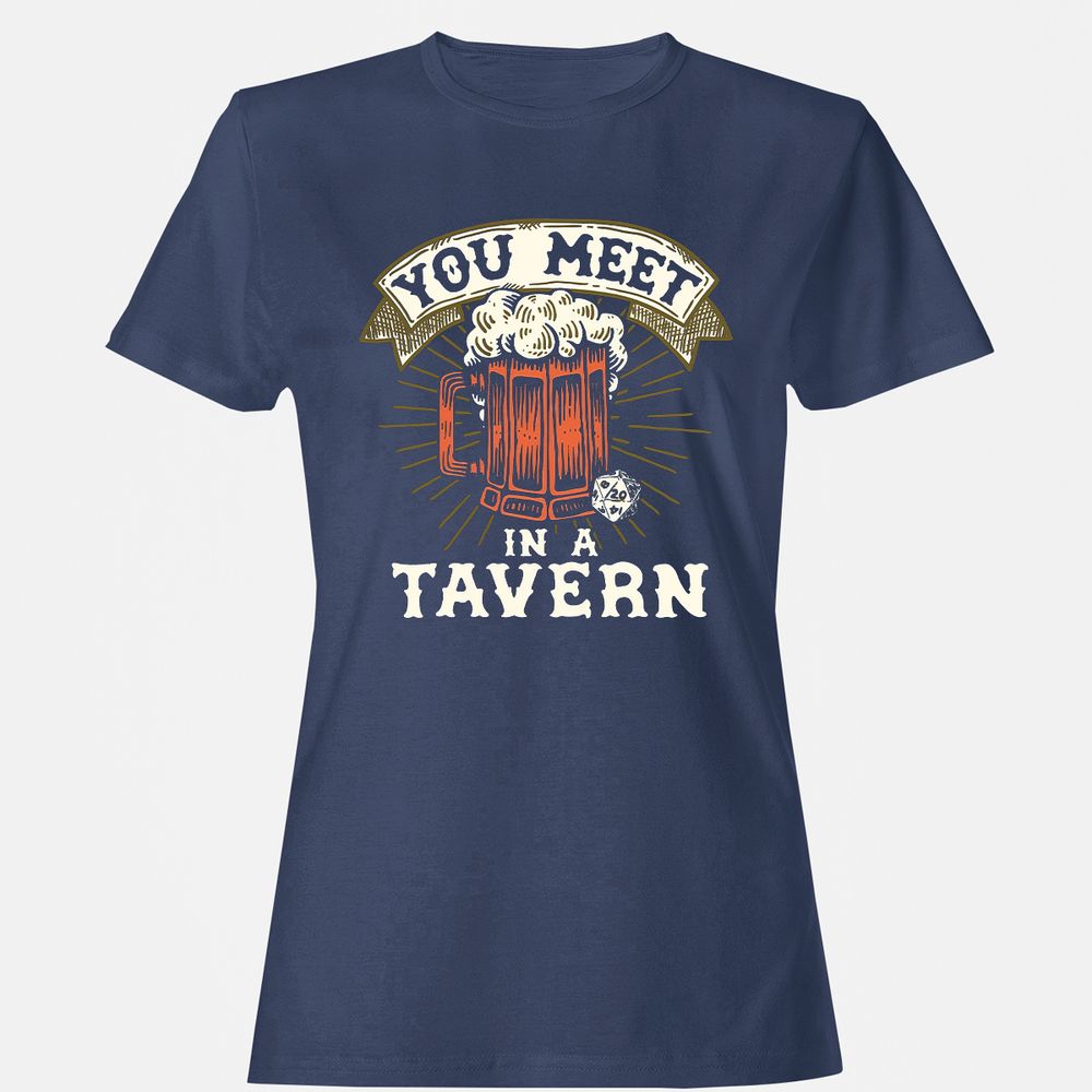 Women's T-Shirt - QRK7YEVS - Navy - 10