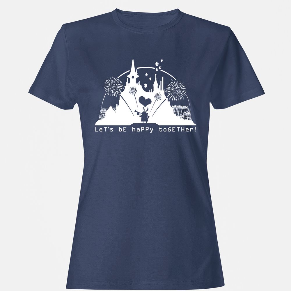Women's T-Shirt - PYG61ECB - Navy - 10