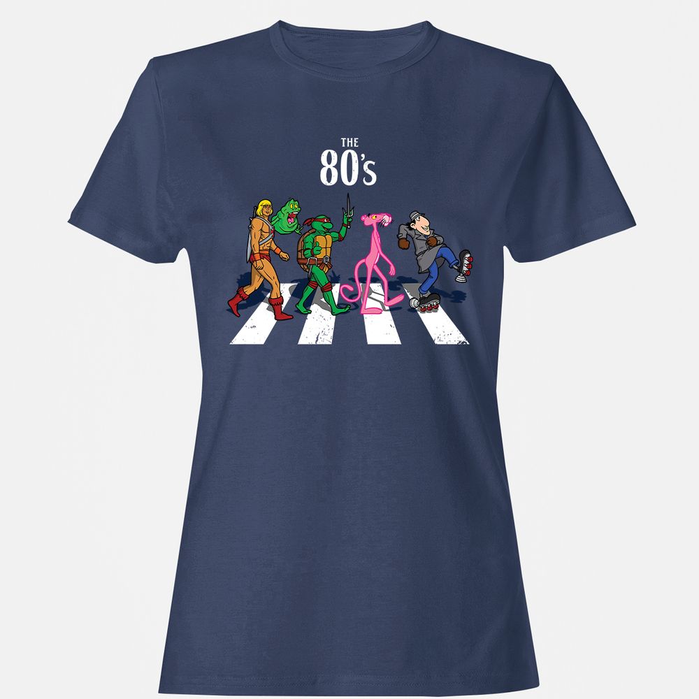 Women's T-Shirt - DQP73MFU - Navy - 10