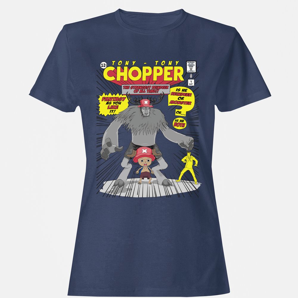 Women's T-Shirt - PYYVY34J - Navy - 10