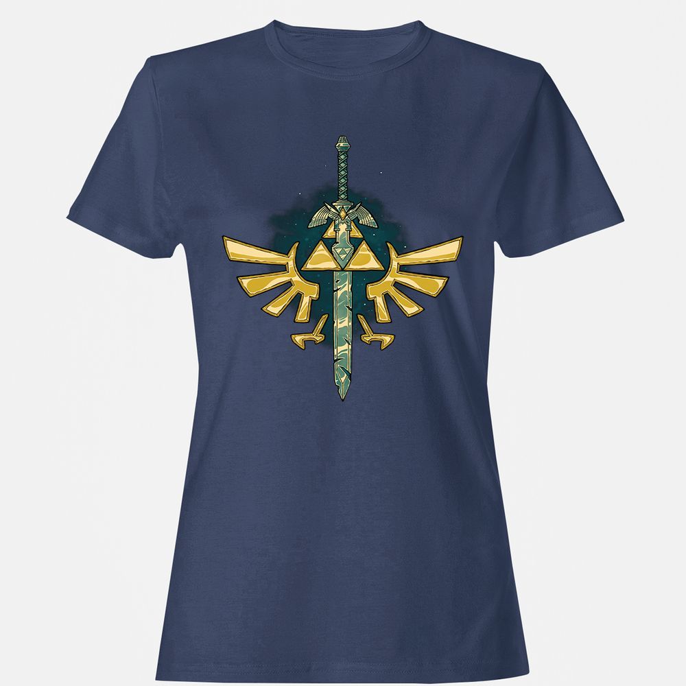 Women's T-Shirt - RB8SNQZJ - Navy - 10