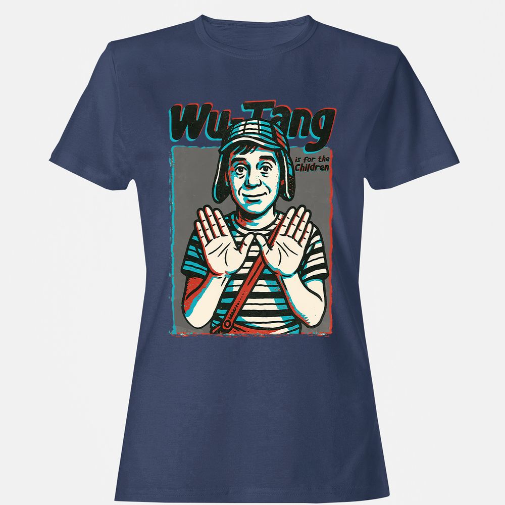 Women's T-Shirt - 7FENLU12 - Navy - 10