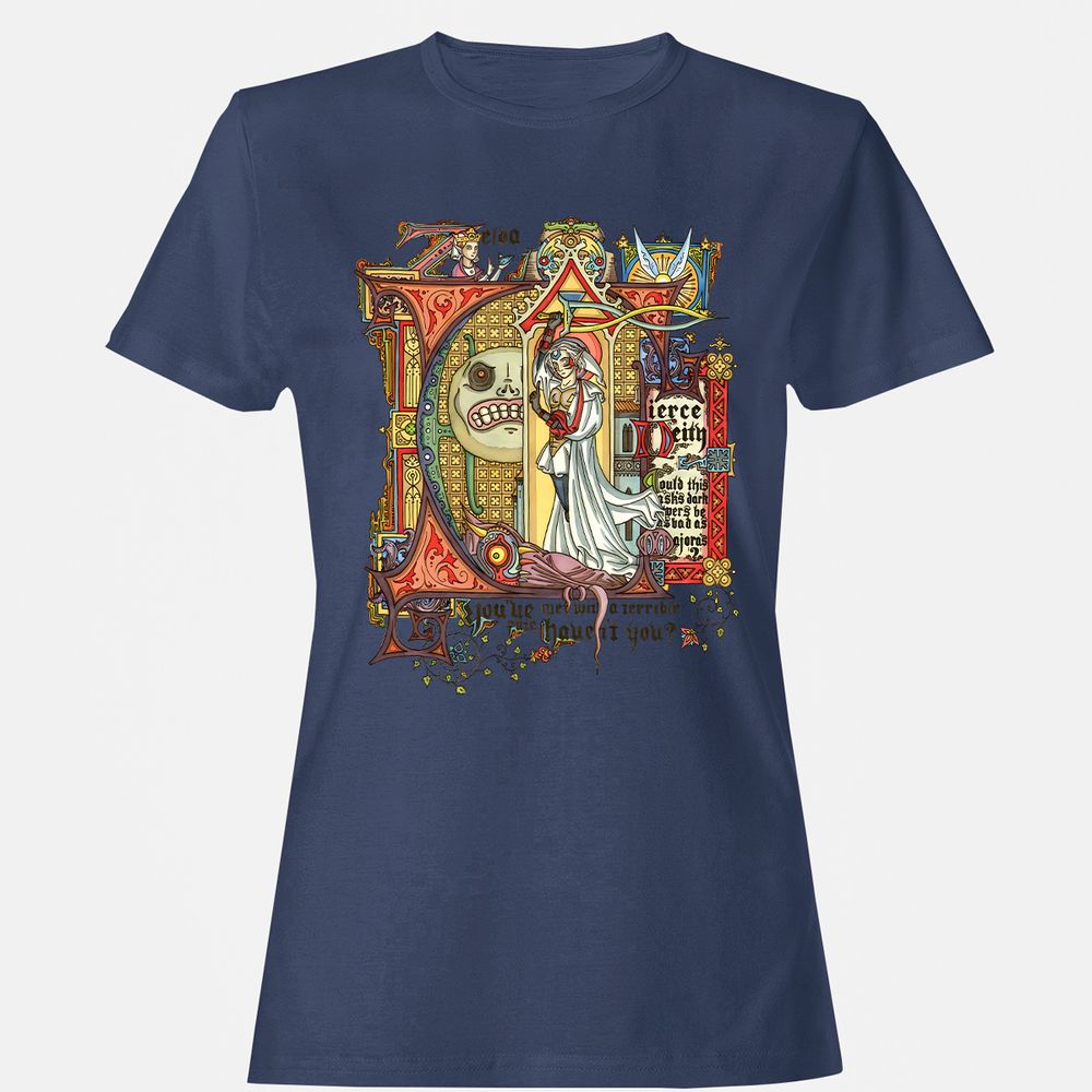 Women's T-Shirt - PF1XXYJT - Navy - 10