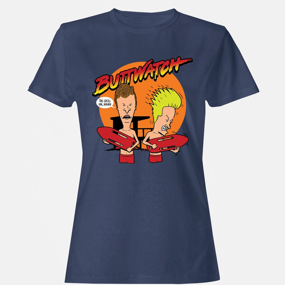 Women's T-Shirt - 38RF89W8 - Navy - 10