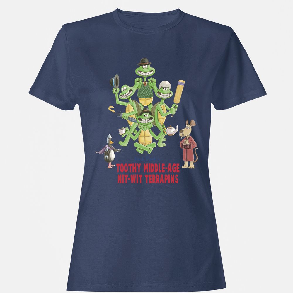 Women's T-Shirt - CU7E596W - Navy - 10