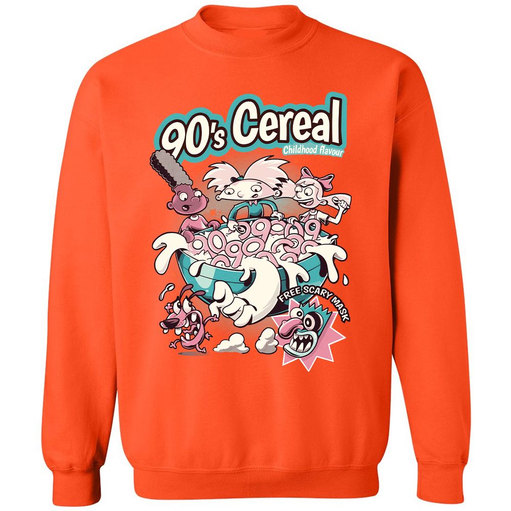 Classic Unisex Sweatshirt - U8K6Z66S - Orange - 10