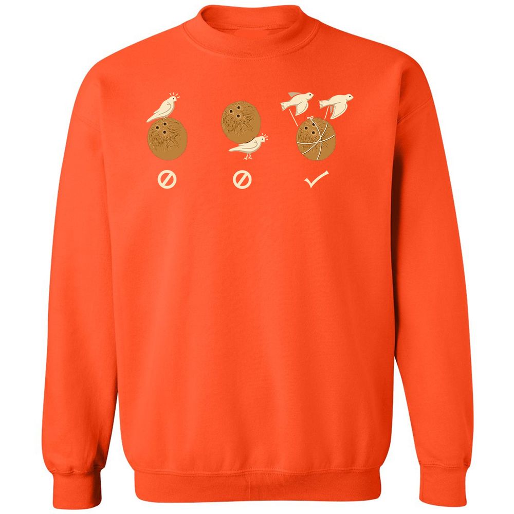 Classic Unisex Sweatshirt - FMVA5VE7 - Orange - 10