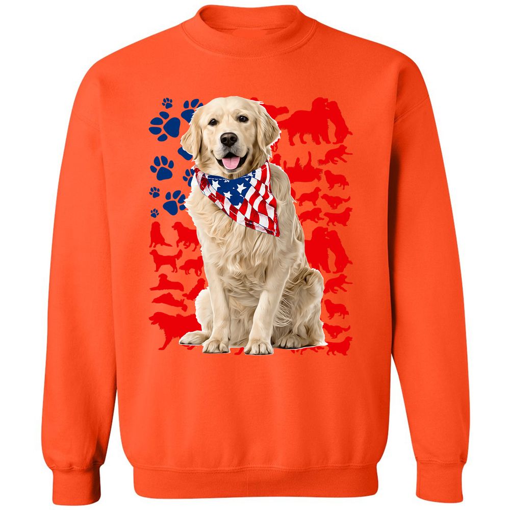 Classic Unisex Sweatshirt - ZFGWGPPH - Orange - 10