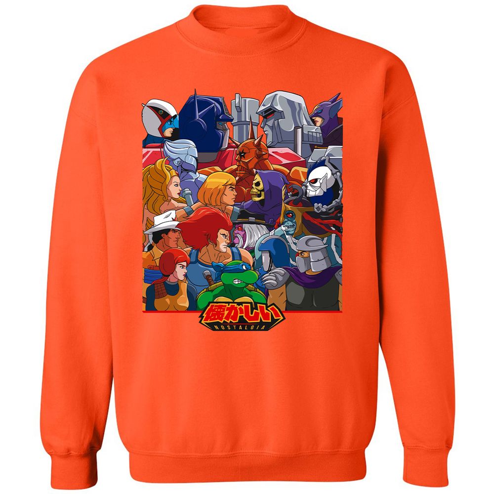 Classic Unisex Sweatshirt - Z7NPRQ9J - Orange - 10