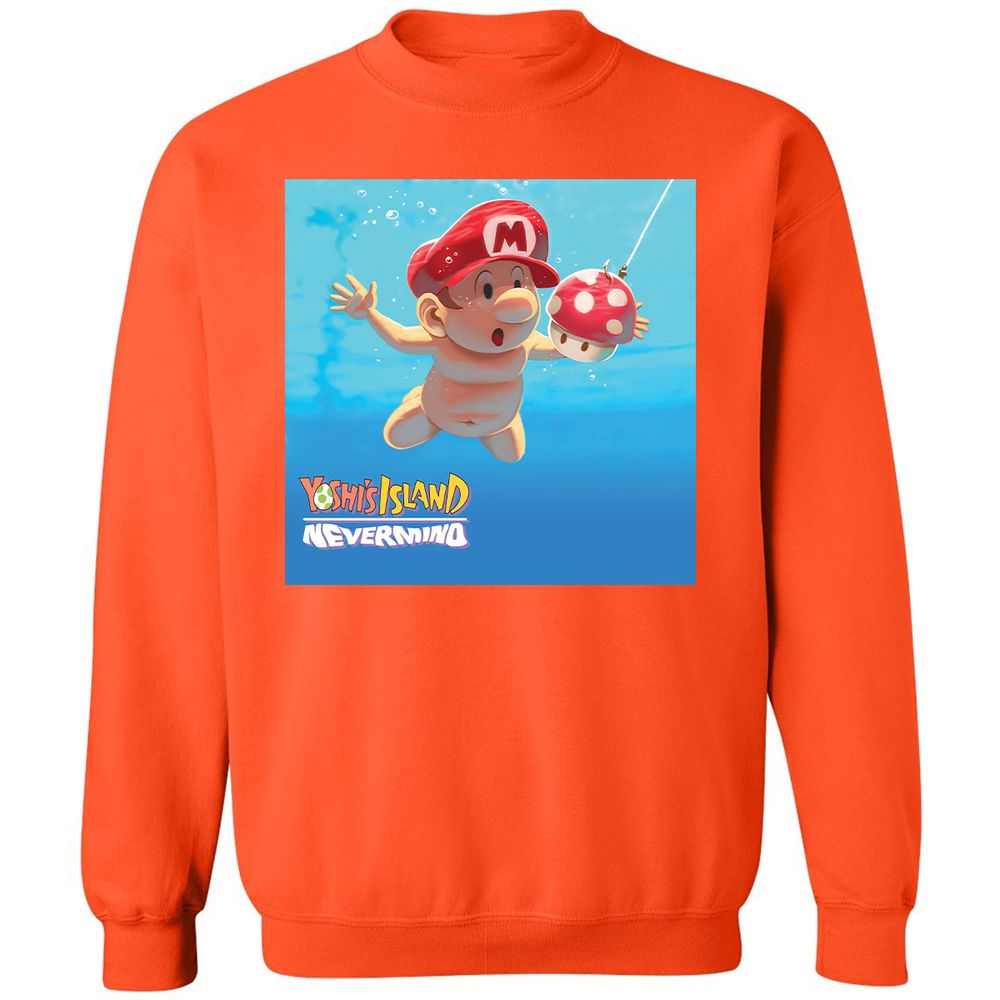 Classic Unisex Sweatshirt - 6H8APWLY - Orange - 10