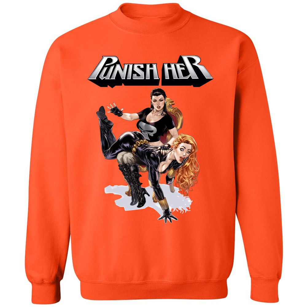 Classic Unisex Sweatshirt - QRTAT59U - Orange - 10