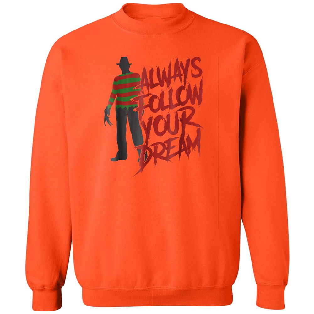 Classic Unisex Sweatshirt - 7CK7GWKR - Orange - 10