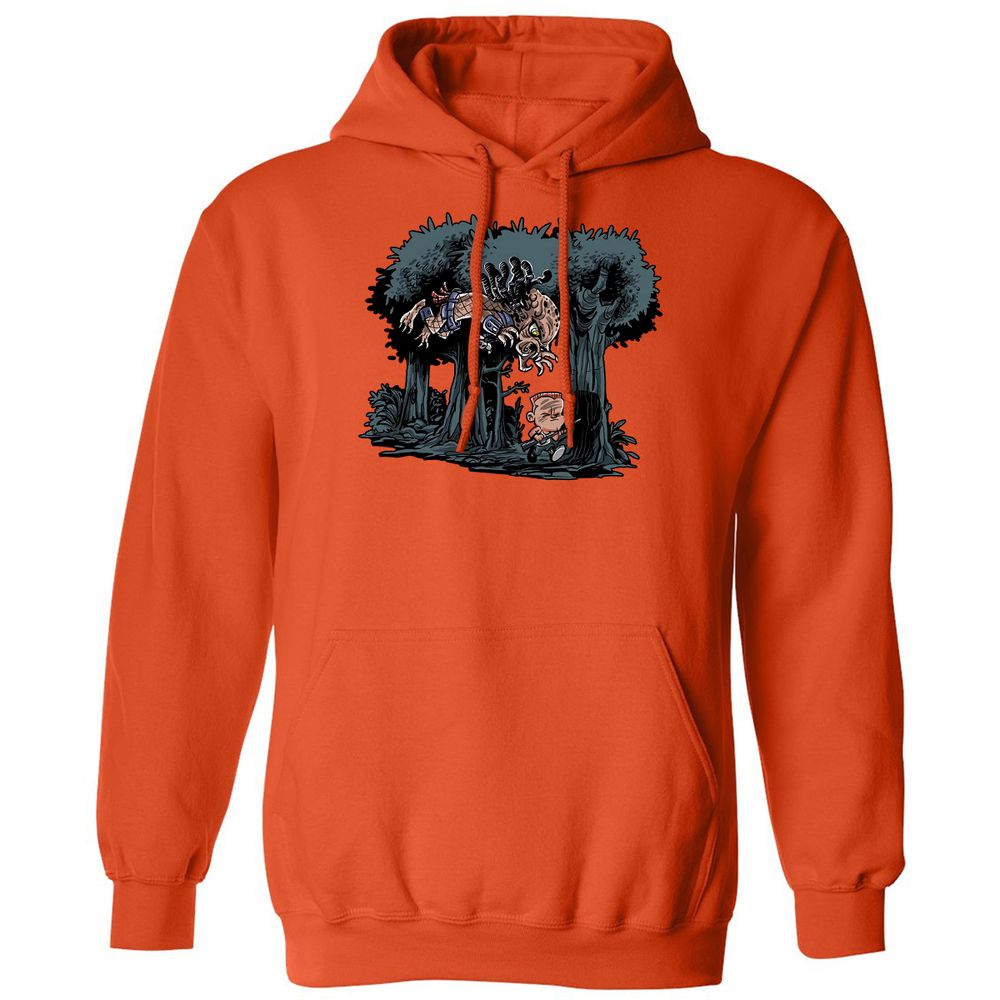 Classic Unisex Hoodie - PG5TF2XA - Orange - 10