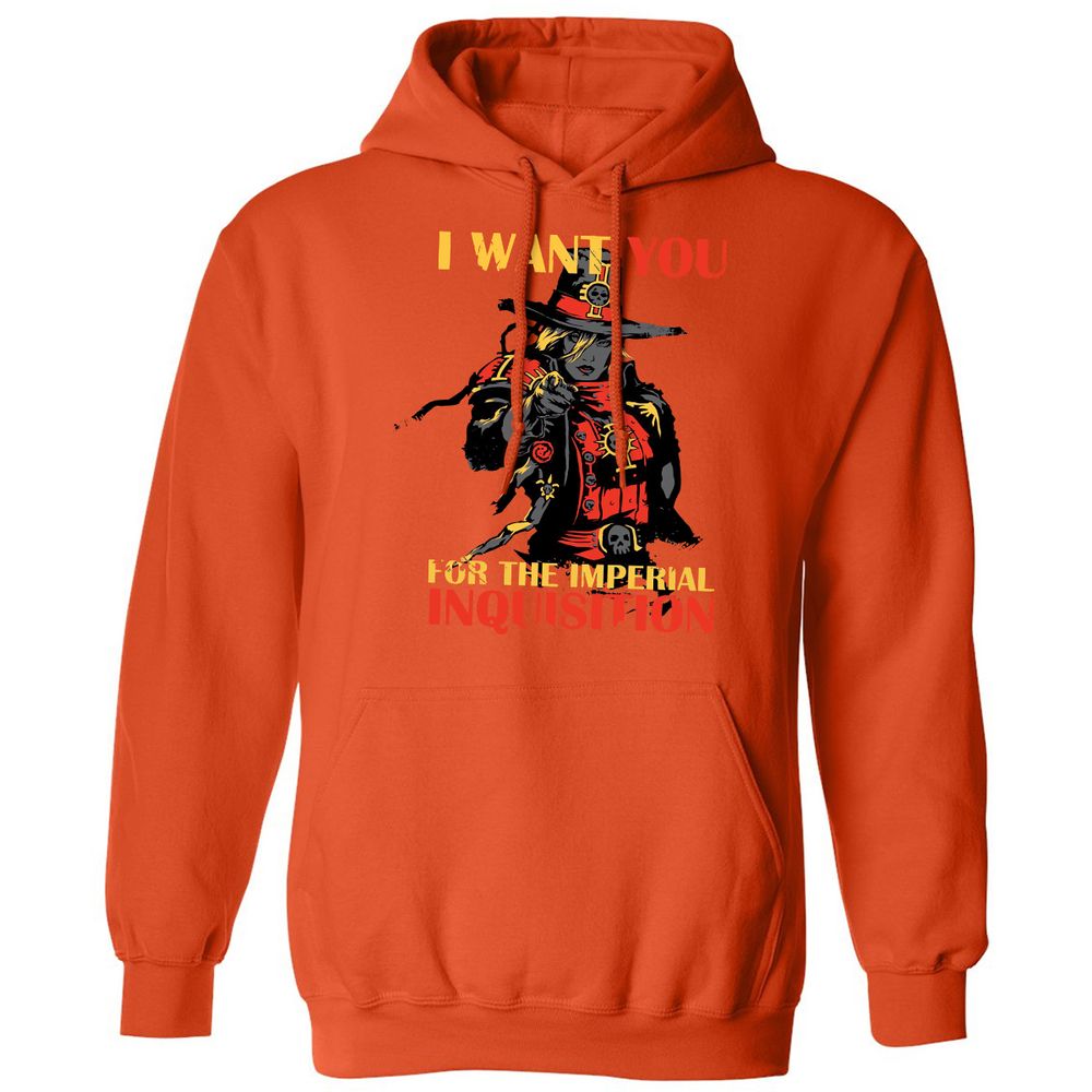 Classic Unisex Hoodie - FZLCGH94 - Orange - 10