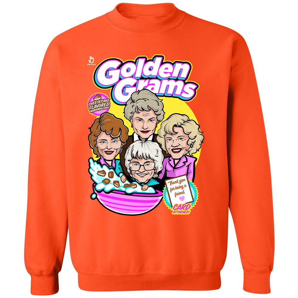 Classic Unisex Sweatshirt - 5D4G3Z3N - Orange - 10