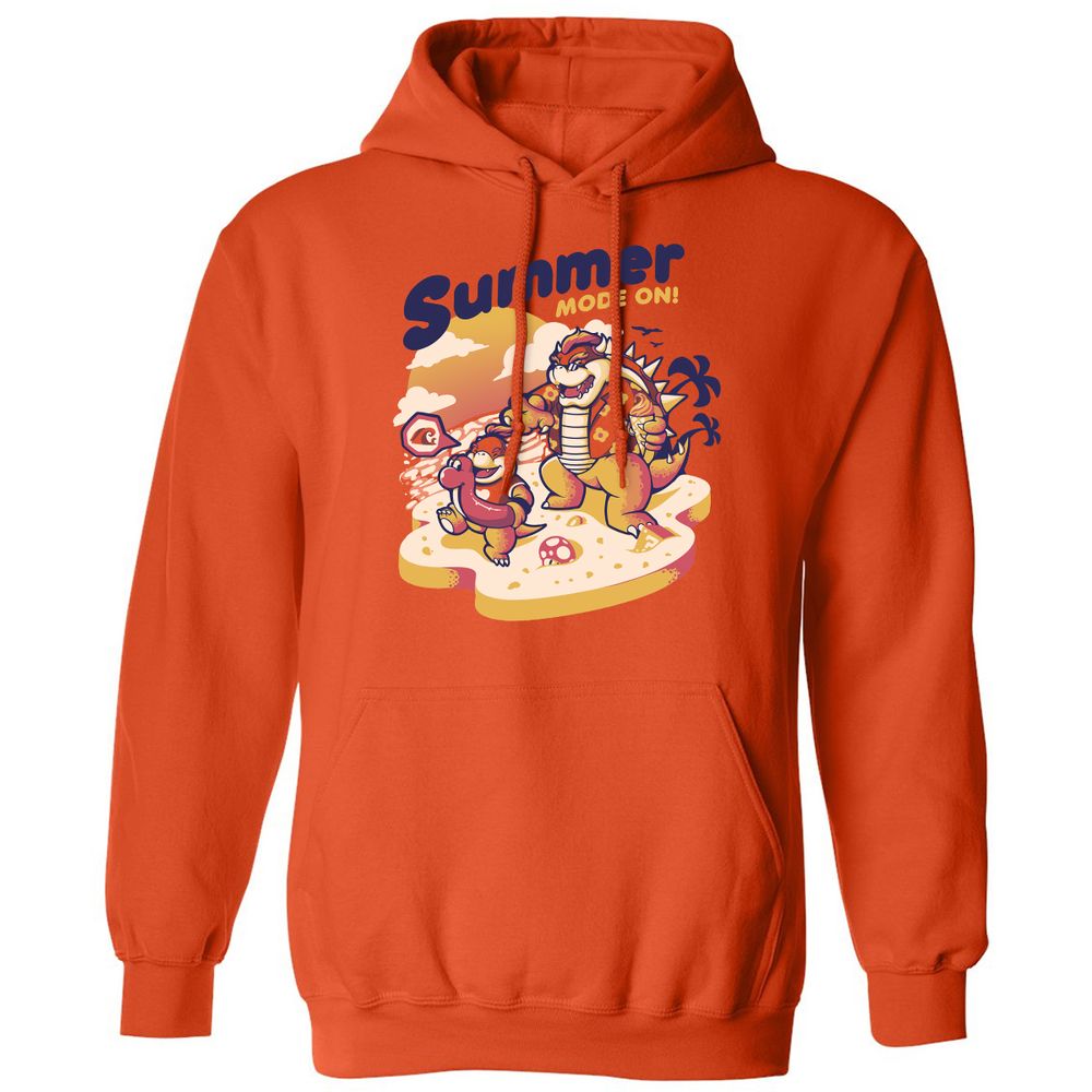 Classic Unisex Hoodie - NJ6473ES - Orange - 10