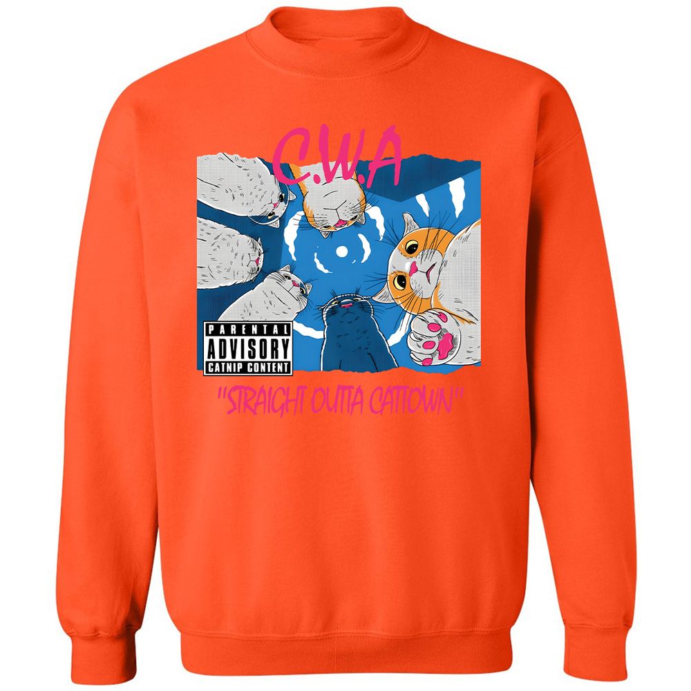 Classic Unisex Sweatshirt - XLM9YEEL - Orange - 10