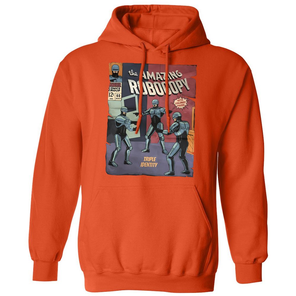 Classic Unisex Hoodie - QXF4KDHM - Orange - 10