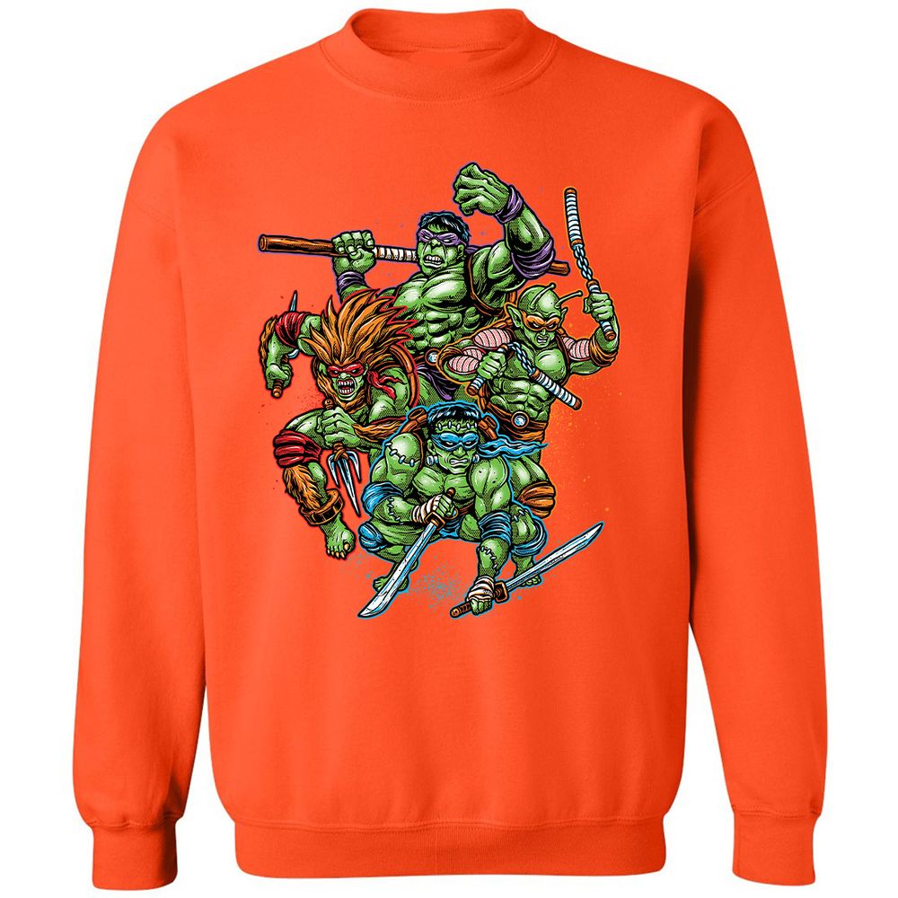 Classic Unisex Sweatshirt - L8A6NC31 - Orange - 10