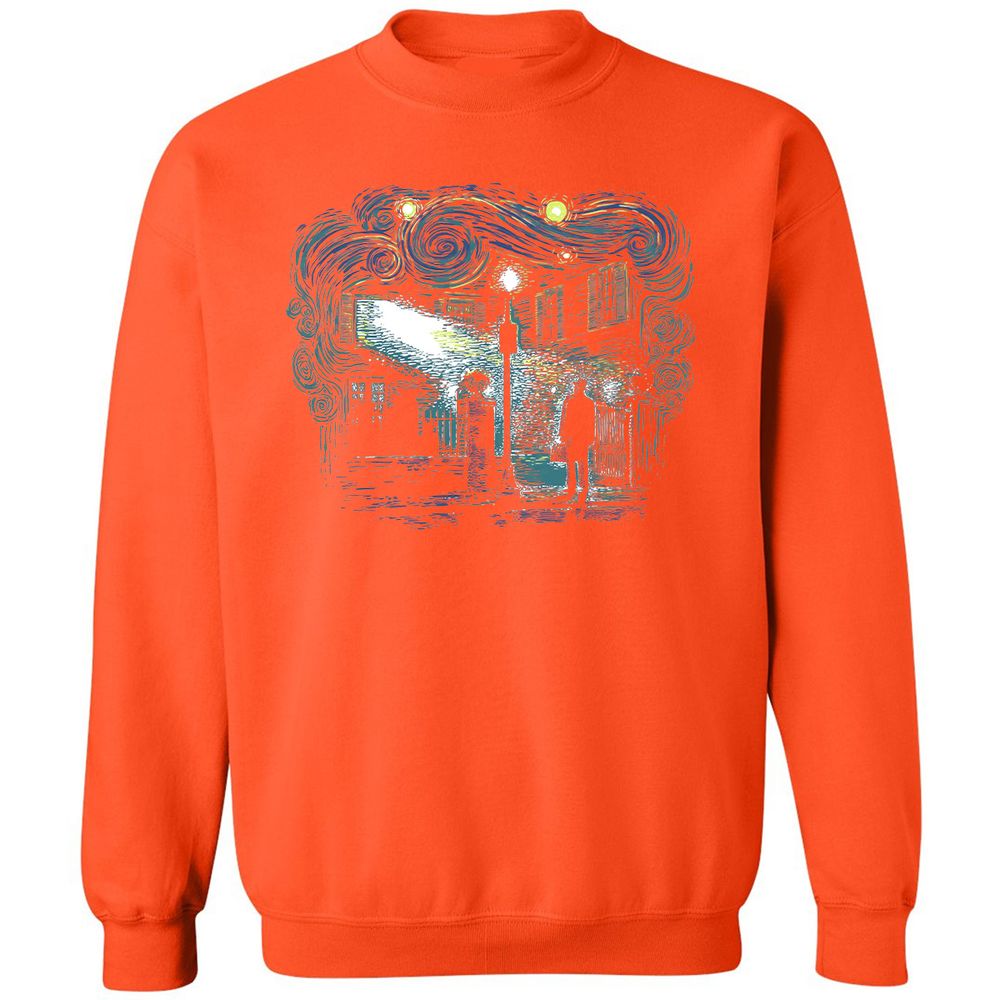 Classic Unisex Sweatshirt - 5XVA8MBA - Orange - 10