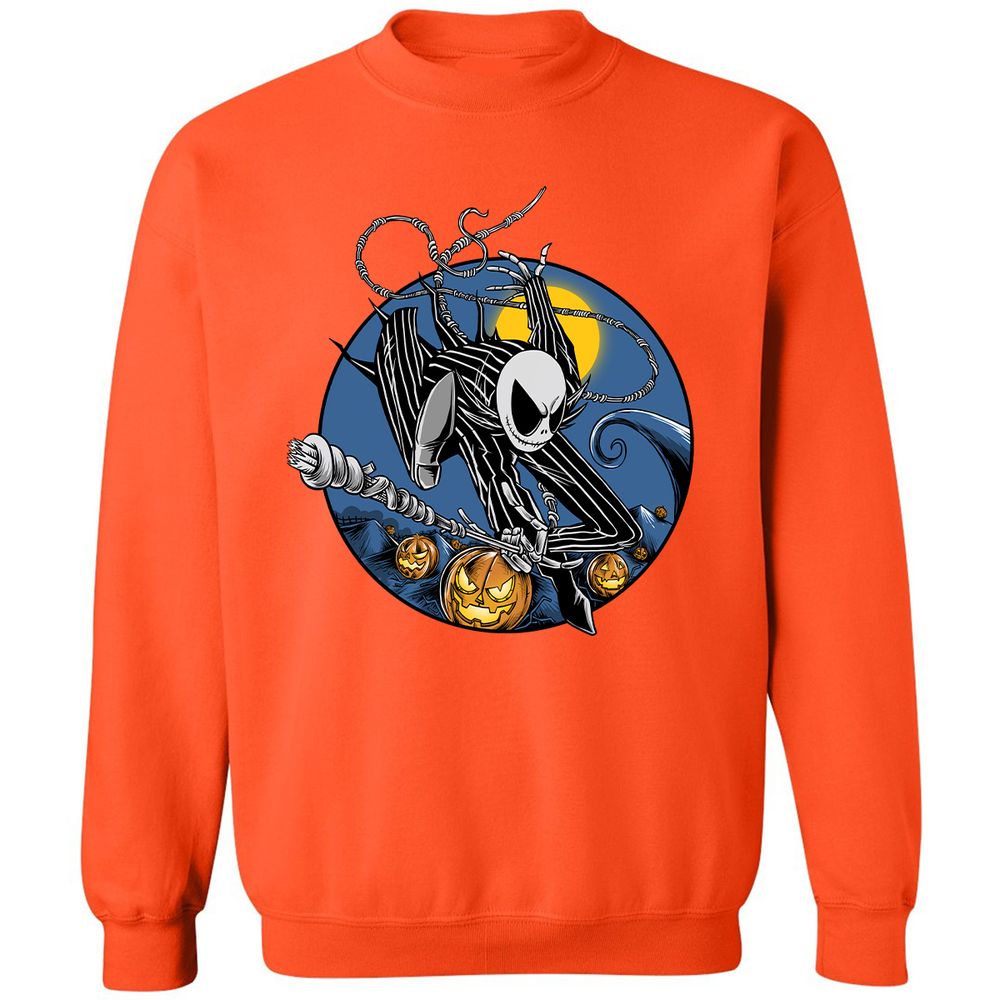 Classic Unisex Sweatshirt - ZV51XTMG - Orange - 10
