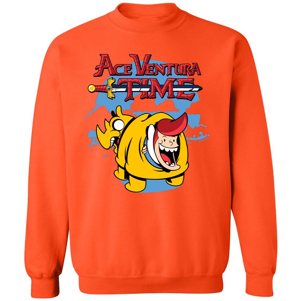 Classic Unisex Sweatshirt - ZD1JPLMD - Orange - 10