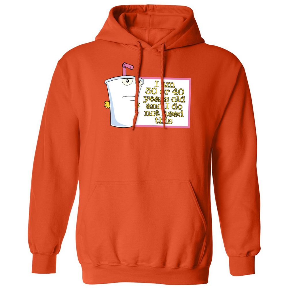 Classic Unisex Hoodie - W3FB8WHG - Orange - 10