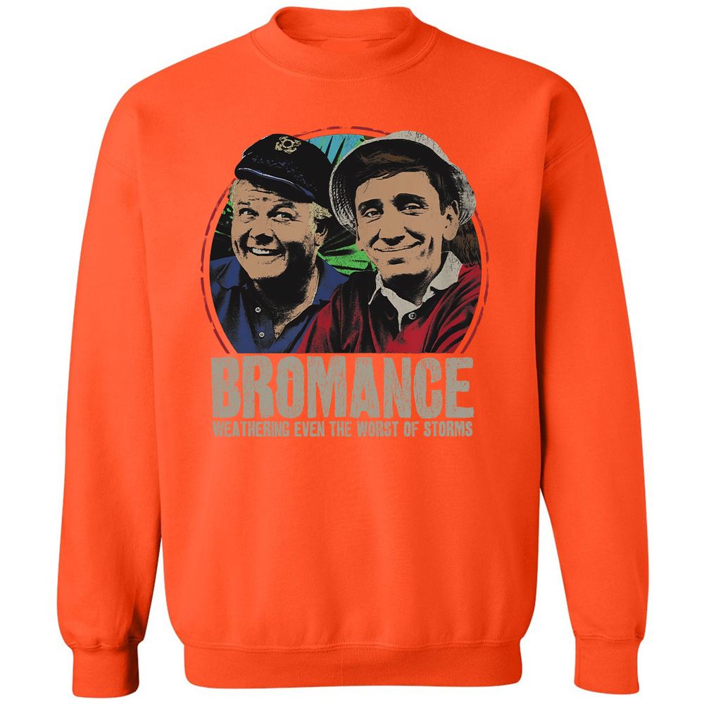 Classic Unisex Sweatshirt - FJELUAAH - Orange - 10