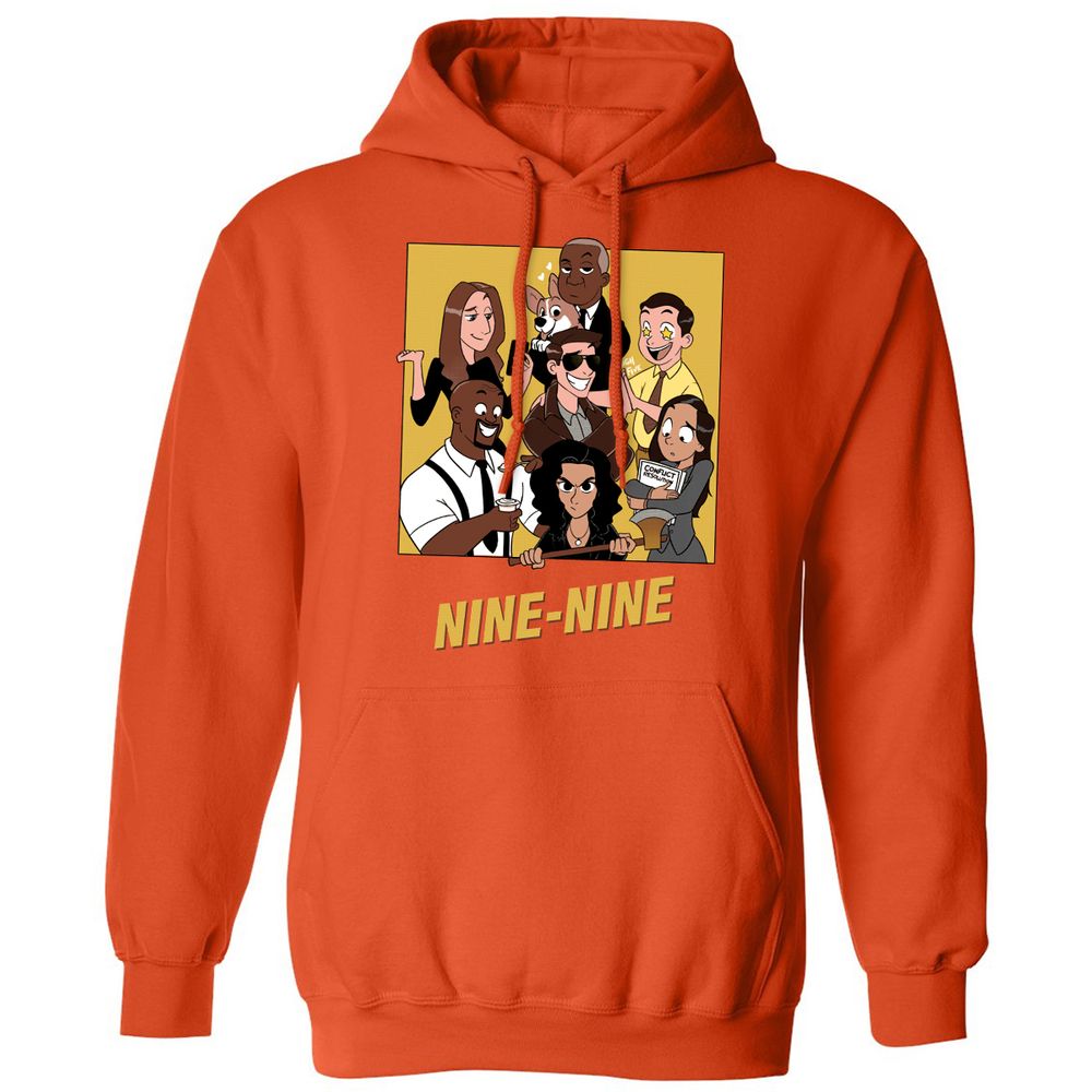 Classic Unisex Hoodie - WLB9GZFE - Orange - 10