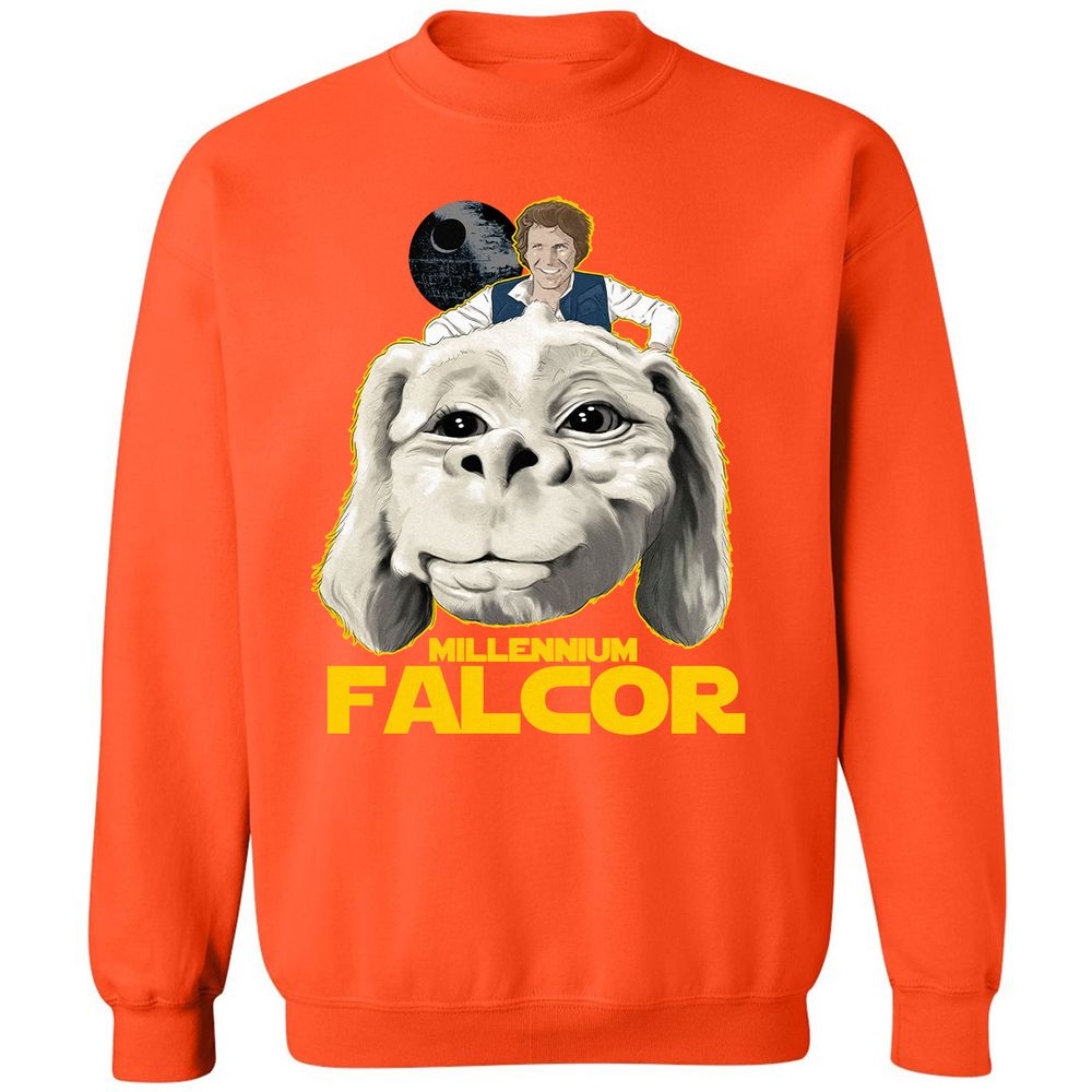 Classic Unisex Sweatshirt - 5KF9ZP6J - Orange - 10