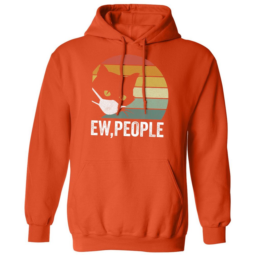 Classic Unisex Hoodie - JXSR2A8Z - Orange - 10