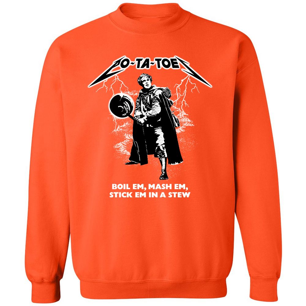 Classic Unisex Sweatshirt - HCTYDD6X - Orange - 10