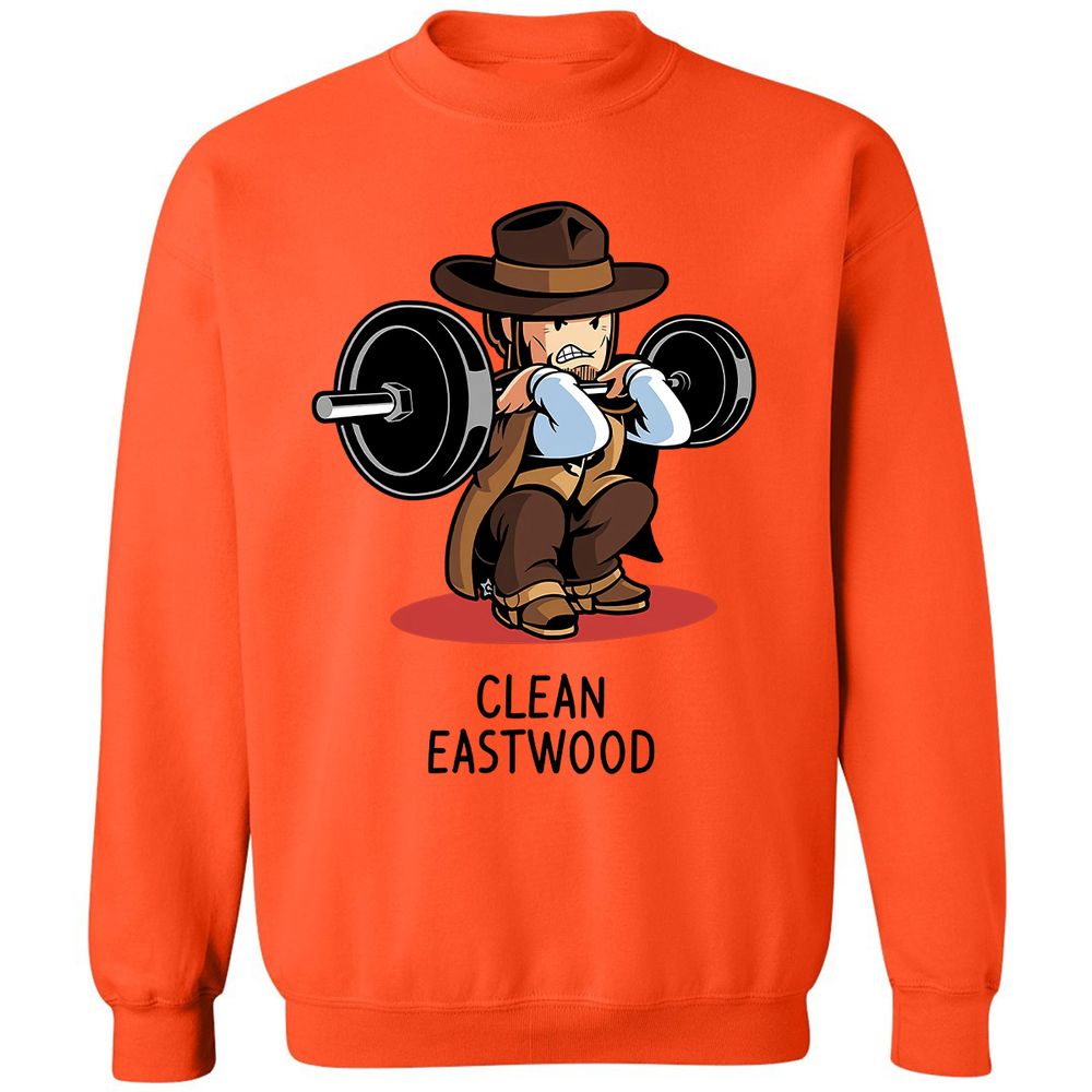 Classic Unisex Sweatshirt - EHCJ6HHW - Orange - 10