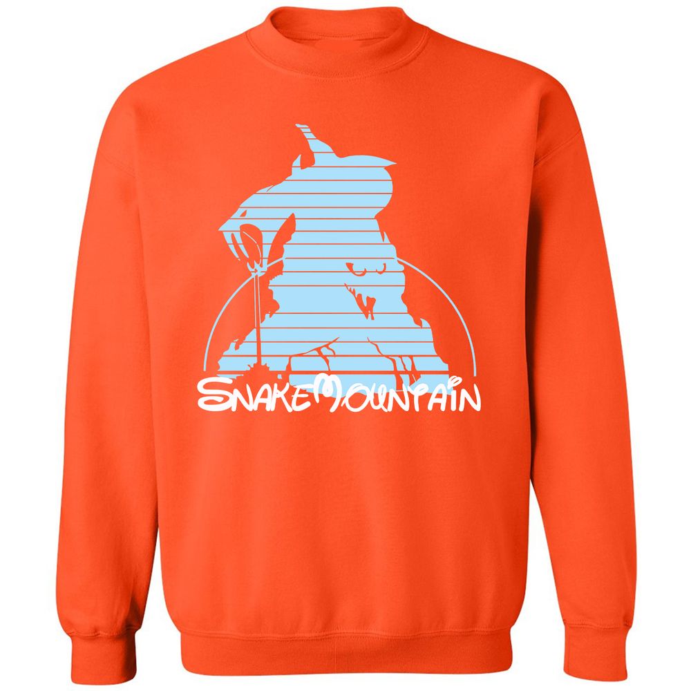 Classic Unisex Sweatshirt - JF6DLU6V - Orange - 10