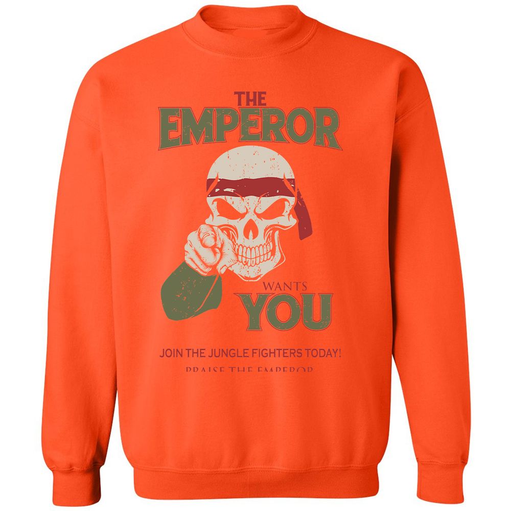 Classic Unisex Sweatshirt - NVK81NGM - Orange - 10