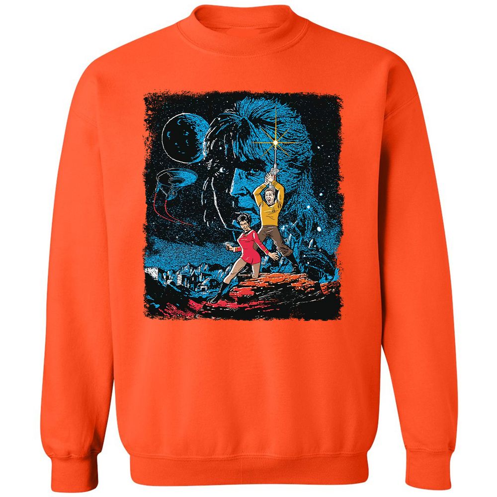 Classic Unisex Sweatshirt - ATXRKP9Z - Orange - 10