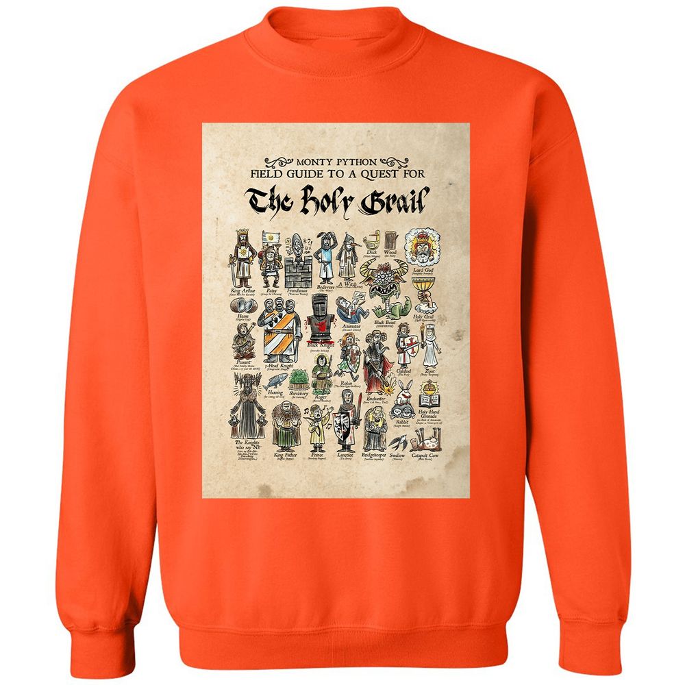 Classic Unisex Sweatshirt - 194YHXNP - Orange - 10