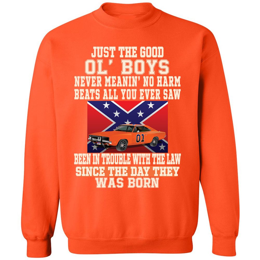 Classic Unisex Sweatshirt - NT8M5AD3 - Orange - 10